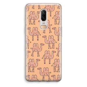 Kameel: OnePlus 6 Transparant Hoesje