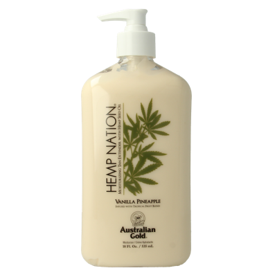 Australian Gold Hemp nation tan extender vanilla pineapple 535 Milliliter