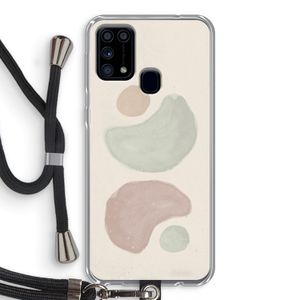 Geo #10: Samsung Galaxy M31 Transparant Hoesje met koord