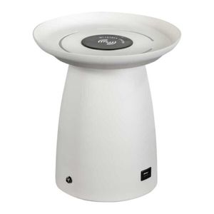 Tafellamp Soof wit led+usb