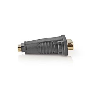 Nedis CVGB34911BK video kabel adapter HDMI Type A (Standaard) DVI-D Zwart, Goud
