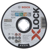 Bosch Accessoires X-LOCK Slijpschijf Multi Construction 125x1.6x22.23mm, recht - 1 stuk(s) - 2608619270 - thumbnail