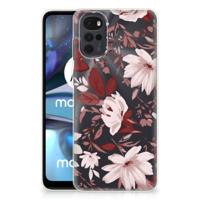 Smartphone hoesje Motorola Moto G22 Watercolor Flowers