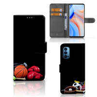 OPPO Reno 4 Pro 5G Wallet Case met Pasjes Sports