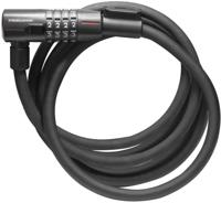 Trelock ks415 kabelslot code 110/15mm zwart