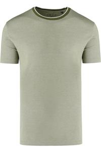 Marvelis Casual Modern Fit T-Shirt ronde hals kaki, Effen