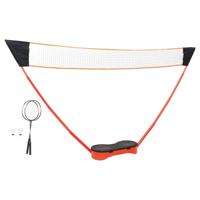 VidaXL Badmintonset met 2 rackets, net en opbergkoffer 292x30x152 cm VidaXL Badmintonset met 2 rackets, net en opbergkoffer 292x30x152 cm