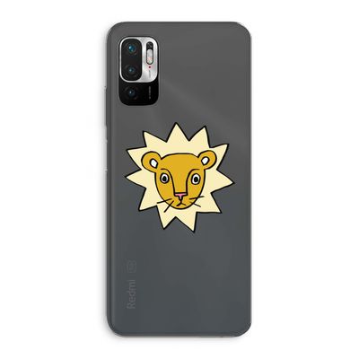 Kleine leeuw: Xiaomi Redmi Note 10 5G Transparant Hoesje
