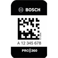 Bosch Professional 1600A02C1N Inventaris labels 25 x 50 mm 1 stuk(s) Sterk hechtend