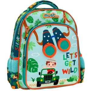 Must Rugzak, Safari - 31 x 27 x 10 cm - Polyester