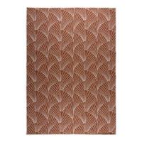Interieur05 Buitenkleed Deco roest|wit dubbelzijdig - 160x230 cm