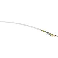 VER H05VV-F 3G0,75ws Eca Ri.50 Krachtoverbrenging H05VV-F 3 G 0.75 mm² Wit 50 m