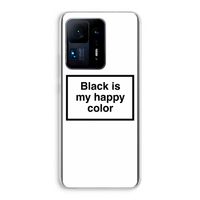 Black is my happy color: Xiaomi Mi Mix 4 Transparant Hoesje