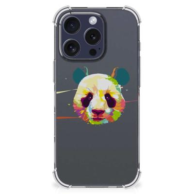 iPhone 16 Pro Stevig | Bumper Hoesje | Panda Color iPhone 16 Pro Stevig | Bumper Hoesje | Panda Color