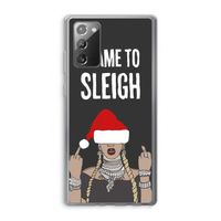 Came To Sleigh: Samsung Galaxy Note 20 / Note 20 5G Transparant Hoesje Came To Sleigh: Samsung Galaxy Note 20 / Note 20 5G Transparant Hoesje