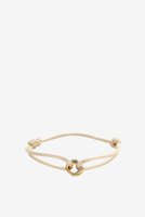 Just Franky armband Iconic Triple Colour Satin mixed goud