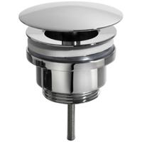 Wiesbaden Caral Chroom Afvoerplug 5/4" voor Wastafels