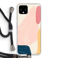 Saturday Flow: Pixel 4 Transparant Hoesje met koord