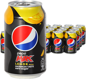 Pepsi Max Lemon (24 x 330 ml)