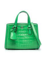 Michael Kors sac à main Chantal à effet peau de crocodile - Vert - thumbnail