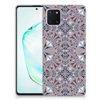 Samsung Galaxy Note 10 Lite TPU Siliconen Hoesje Flower Tiles