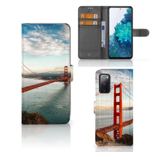 Samsung Galaxy S20 FE Flip Cover Golden Gate Bridge