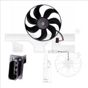 Koelventilator 8020009