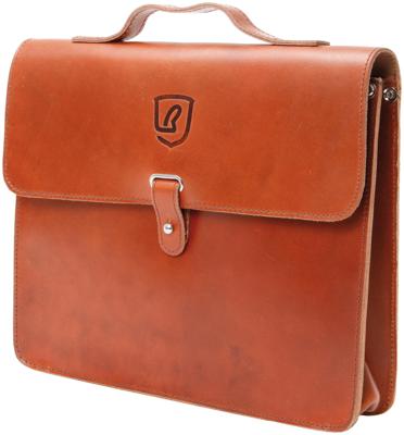 BRAVE CLASSIC Frame bag leather brown