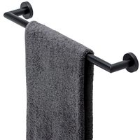 Geesa Nemox handdoekrek 49,9cm zwart - thumbnail