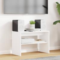 TV-kast Wit 60 x 30 x 40 cm Bewerkt hout