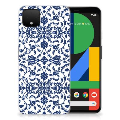 Google Pixel 4 XL | TPU Case | Flower Blue