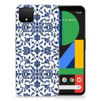 Google Pixel 4 XL | TPU Case | Flower Blue