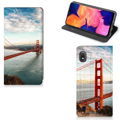 Samsung Galaxy A10 | Book Cover | Golden Gate Bridge
