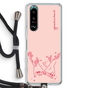 Best Friends: Sony Xperia 5 III Transparant Hoesje met koord