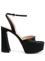 Gianvito Rossi sandales Maddy 120 mm à semelle plateforme - Noir