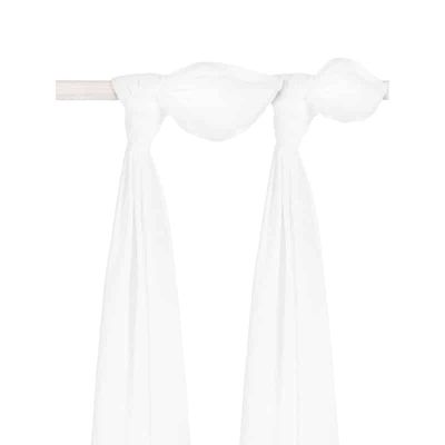 Jollein set van 2 multidoeken White Maat