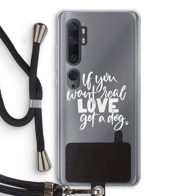 Partner in crime: Xiaomi Mi Note 10 Pro Transparant Hoesje met koord
