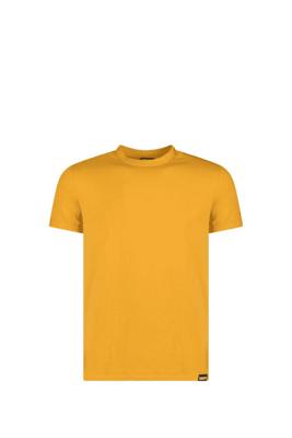 Dsquared2 Round Neck T-Shirt Heren Geel - Maat XL - Kleur: Geel | Soccerfanshop