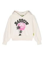 Barrow kids hoodie en coton à imprimé graphique - Tons neutres