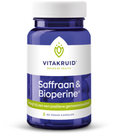 Vitakruid Saffraan 28 mg (Affron®) & Bioperine Capsules
