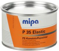 Mipa kunststofspatel "p35 elastic " plastic filler p35 1 kg