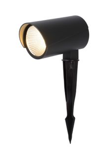 Lucide MANAL - Tuinspot Buiten - LED - 1x12W 3000K - IP65 - Antraciet