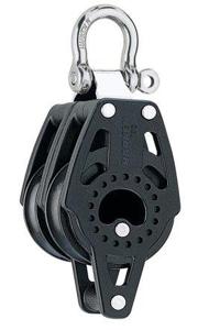 Harken 40c 2-schijfsblok Met Hondsvot Fixed Default