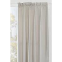 1+1 Gratis Leen Bakker - Gordijn Luca - Zand - 140x280 Cm (1 Stuk) - Polyester - Beige