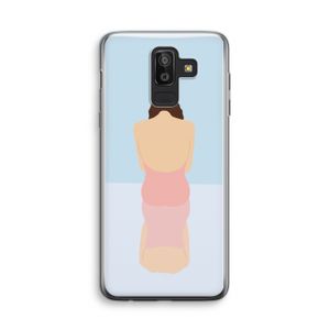 Mirror: Samsung Galaxy J8 (2018) Transparant Hoesje