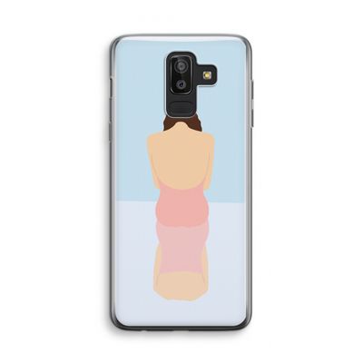 Mirror: Samsung Galaxy J8 (2018) Transparant Hoesje