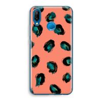Pink Cheetah: Huawei P20 Lite Transparant Hoesje