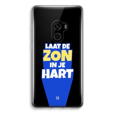 Laat de zon in je hart: Xiaomi Mi Mix 2 Transparant Hoesje