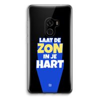 Laat de zon in je hart: Xiaomi Mi Mix 2 Transparant Hoesje Laat de zon in je hart: Xiaomi Mi Mix 2 Transparant Hoesje