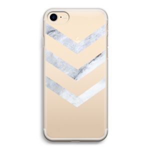Marmeren pijlen: iPhone 7 Transparant Hoesje
